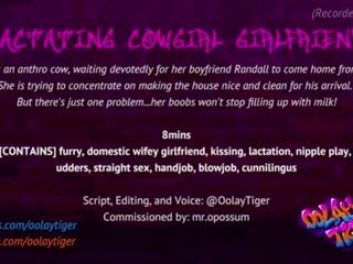 Lactating cowgadis mademoiselle &vert; provocative audio play by oolay-tiger