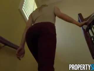 Propertysex - sedusive i ri homebuyer fucks në shes shtëpi