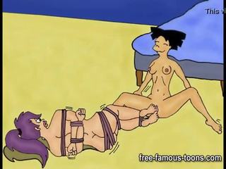 Simpsons og futurama hentai orgier