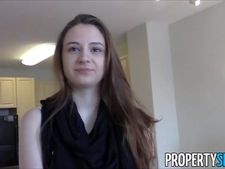 Propertysex - jung echt gut agent mit groß natürlich titten hausgemacht erwachsene video